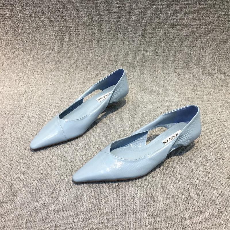 Shoes For Woman 2025 Comfortable Women'S Summer Footwear Moccasins Blue Low Heel