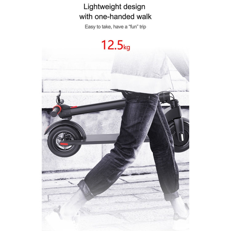 Thumbnail: X7 Foldable Scooter with 8.5 inch Vacuum Tires