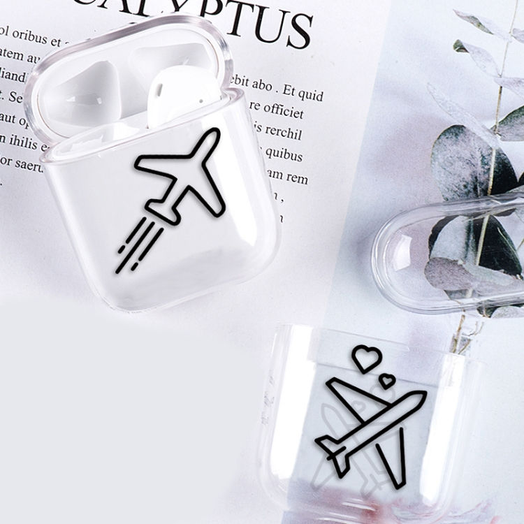 Thumbnail: Stick Figure Mapping Transparent Earphone Protective Case