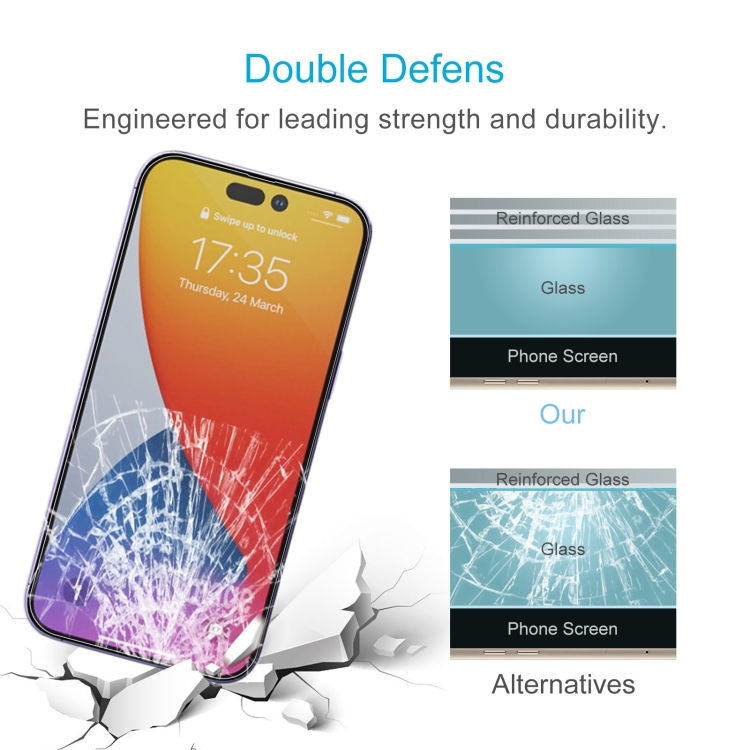 Thumbnail: 10 PCS 0.26mm 9H 2.5D Tempered Glass Film