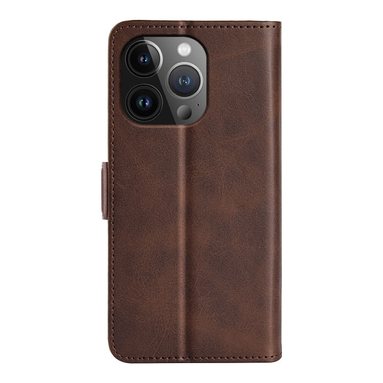 Thumbnail: Dual-side Magnetic Buckle Horizontal Flip Leather Phone Case