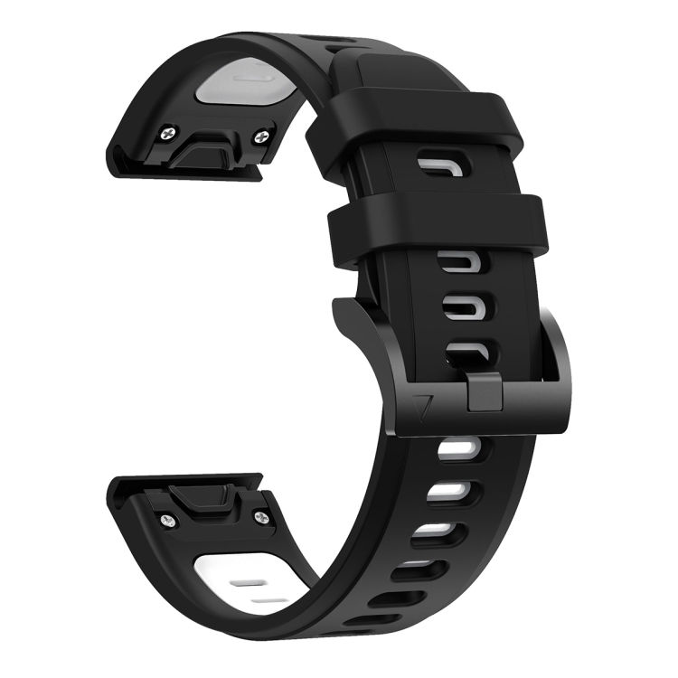 Thumbnail: Sports Two-Color Silicone Watch Band