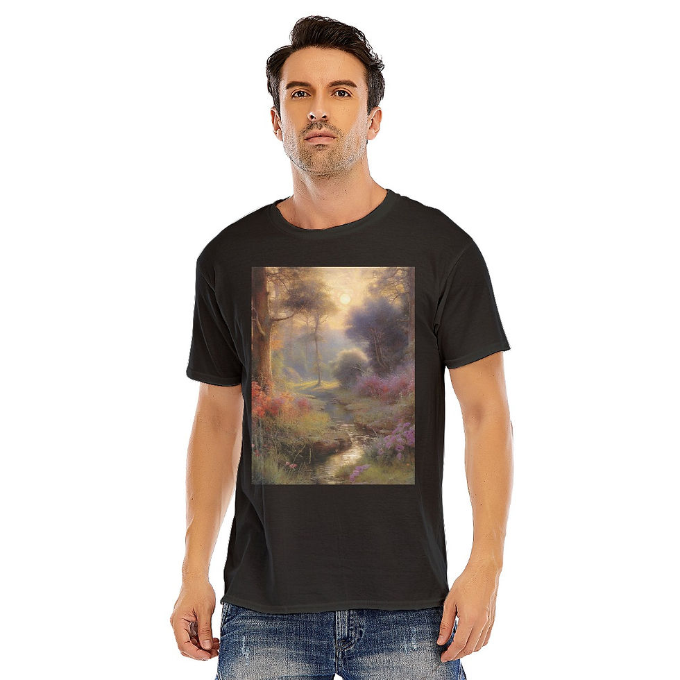 Thumbnail: Unisex O-neck Short Sleeve T-shirt | 180GSM Cotton (DTF)