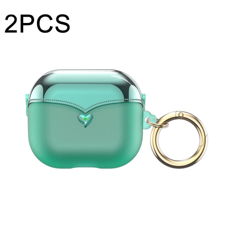 2个卖 连体电镀TPU软壳保护套, For AirPods 1/2, For AirPod...