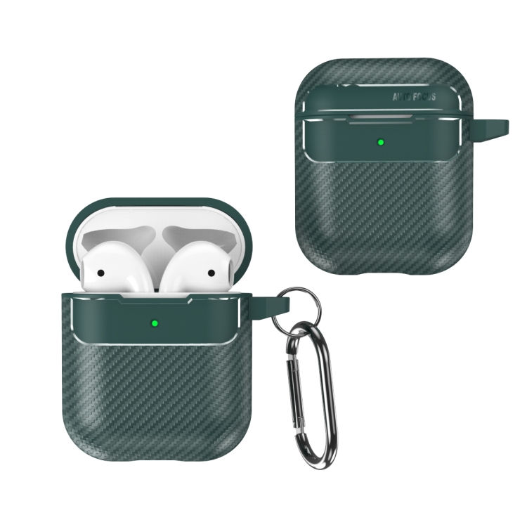 碳纤维防摔甲壳虫耳机保护套, For AirPods 1 / 2, For AirPods...