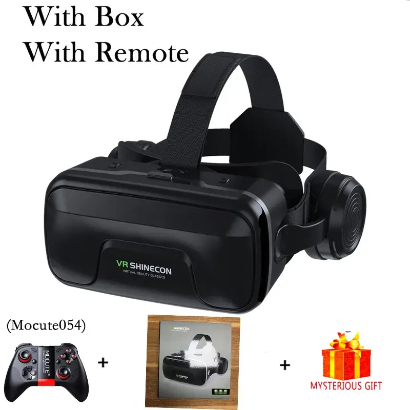縮圖：VR Shinecon 10.0 Helmet 3D Glasses Virtual Reality Casque for Smartphone Smart