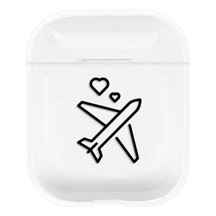 Thumbnail: Stick Figure Mapping Transparent Earphone Protective Case
