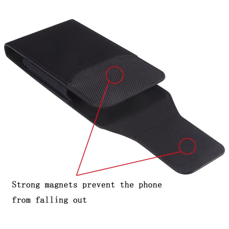 Thumbnail: Mobile Phone Crazy Horse Oxford Cloth Waist Bag