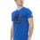 Thumbnail: Blue Cotton Men T-Shirt