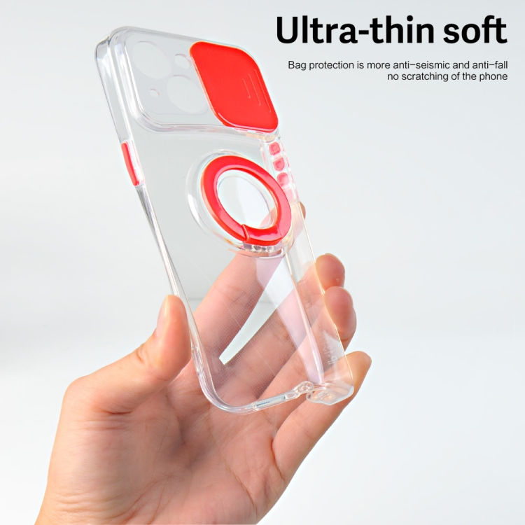 Thumbnail: Sliding Camera Cover Design TPU Phone Case