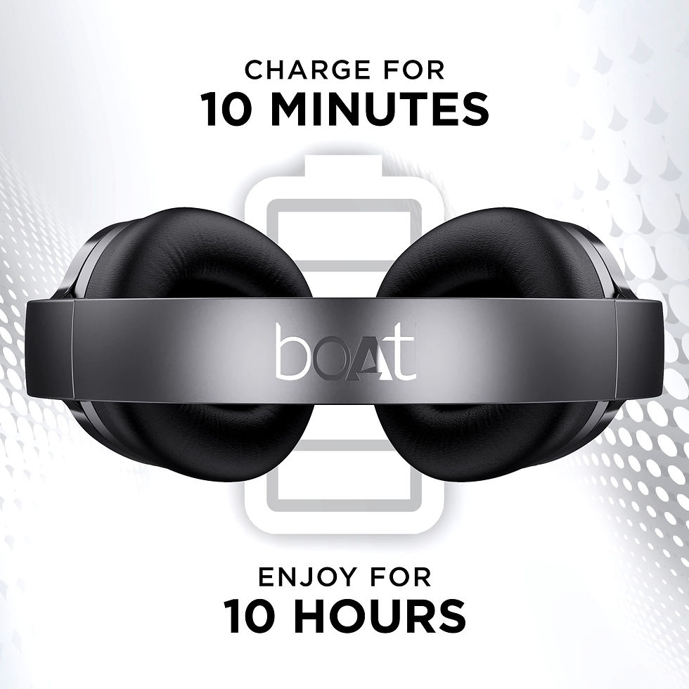 Thumbnail: boAt Nirvana 751 ANC Hybrid Active Noise Cancelling Bluetooth Wireless Over Ear 