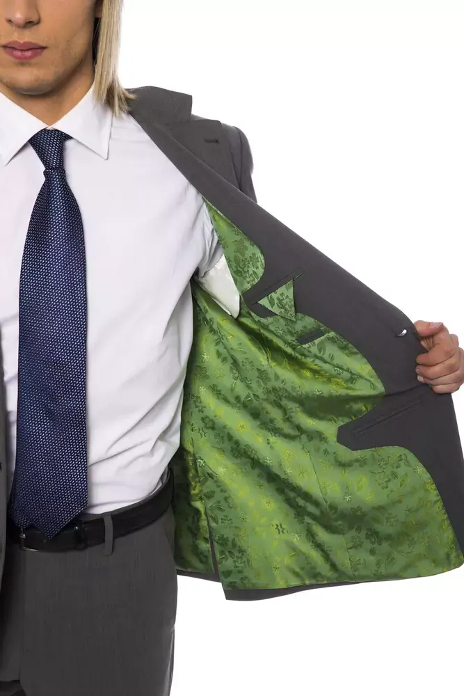 Thumbnail: Gray Wool Men Suit