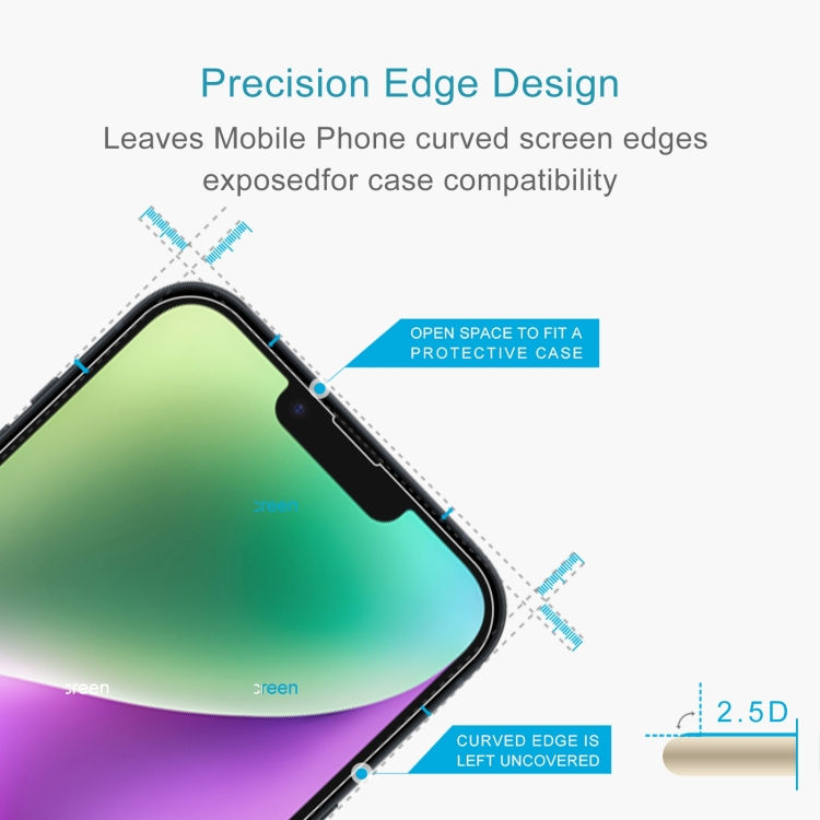 Thumbnail: 10 PCS 0.26mm 9H 2.5D Tempered Glass Film