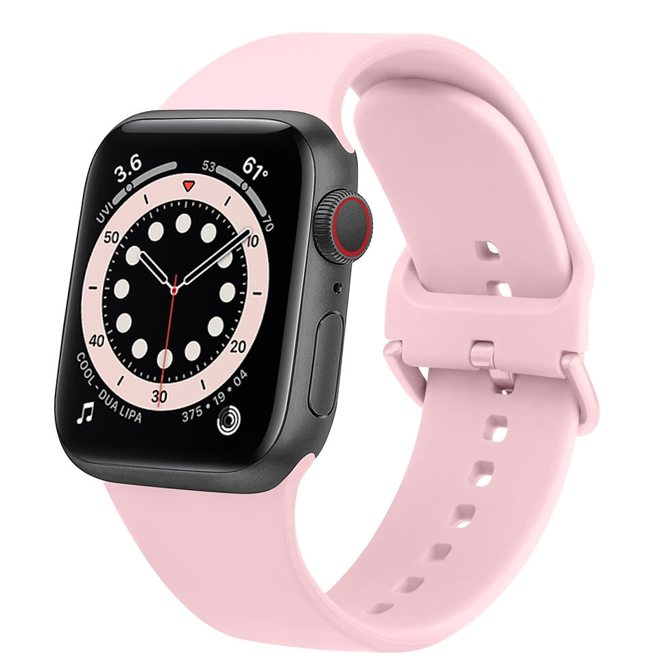 Miniatura: Correia para Apple Sport Watch pulseira 44mm 40mm para iwatch Pulseira série 7 
