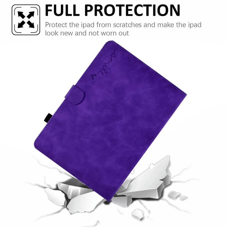 Thumbnail: Embossed Smile Flip Tablet Leather Smart Case