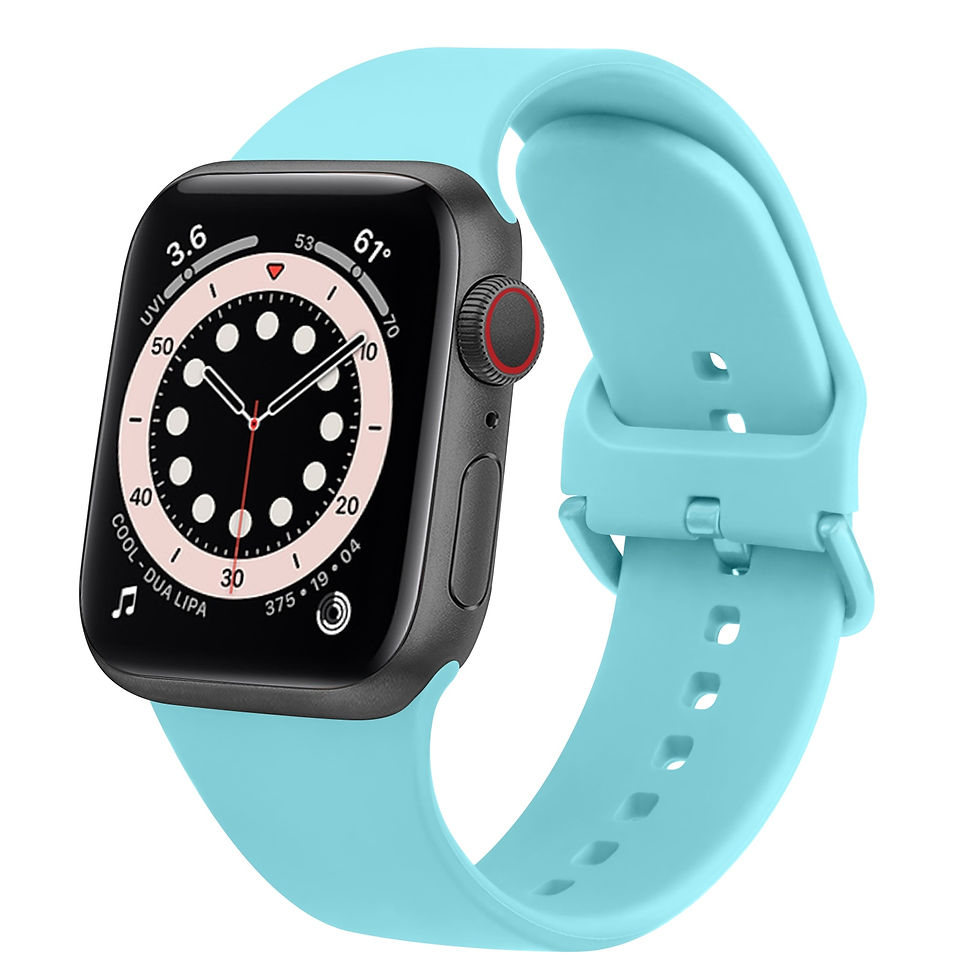 Miniatura: Correia para Apple Sport Watch pulseira 44mm 40mm para iwatch Pulseira série 7 