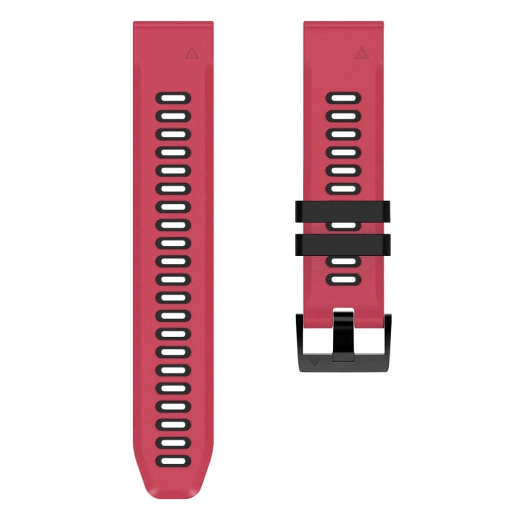 Thumbnail: Sports Two-Color Silicone Watch Band