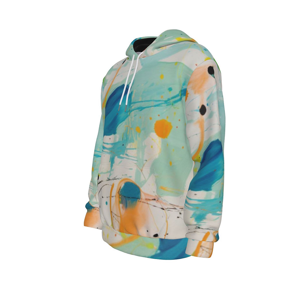 Thumbnail: All-Over Print Men's Thicken Pullover Hoodie