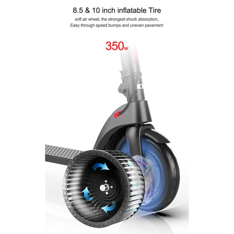 Thumbnail: X7 Foldable Scooter with 10 inch Vacuum Tires