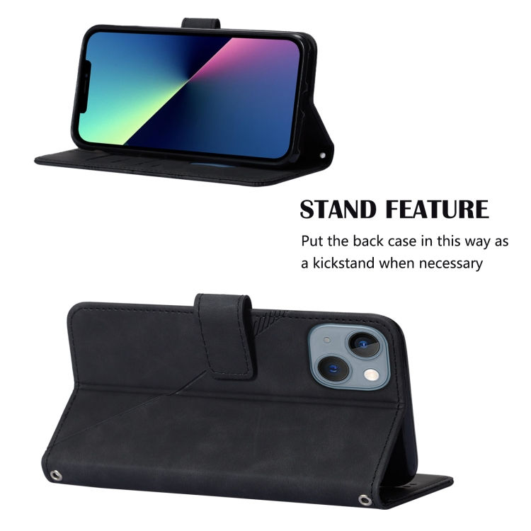 Thumbnail: Crossbody 3D Embossed Flip Leather Phone Case