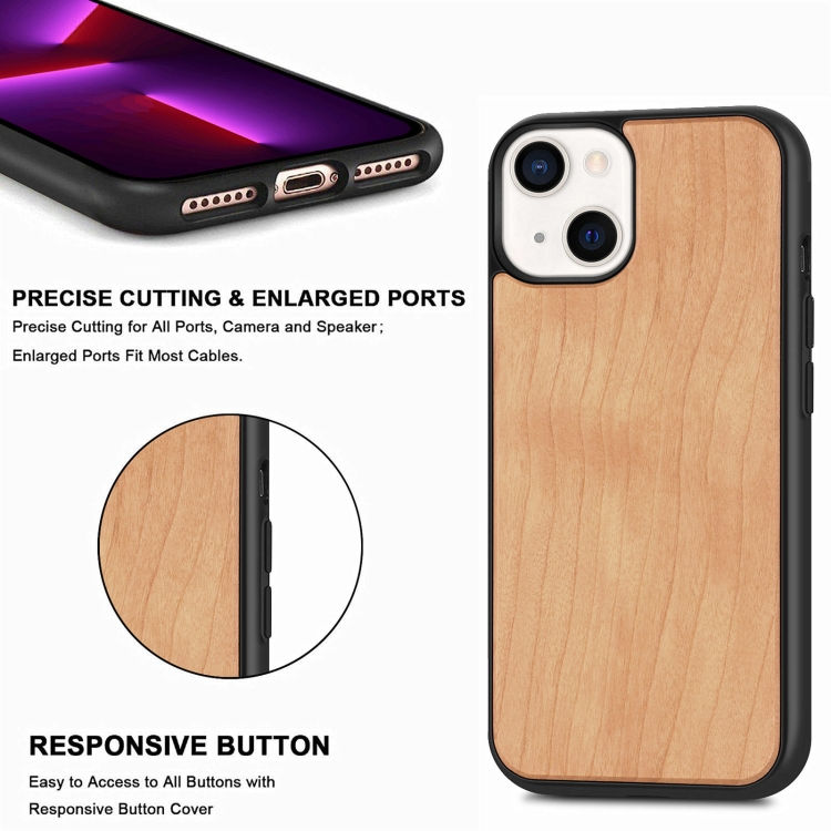Thumbnail: Wood Veneer TPU Shockproof Phone Case