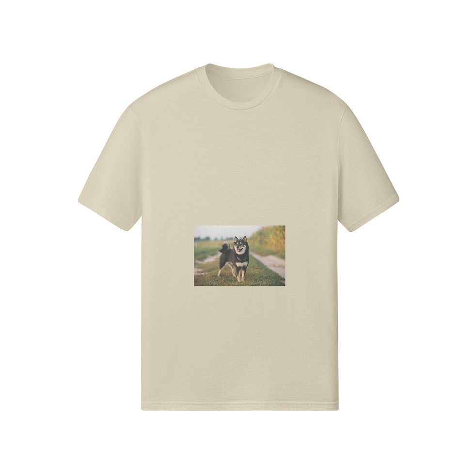 Thumbnail: 153G Unisex Relaxed Fit Crew Neck T-shirt
