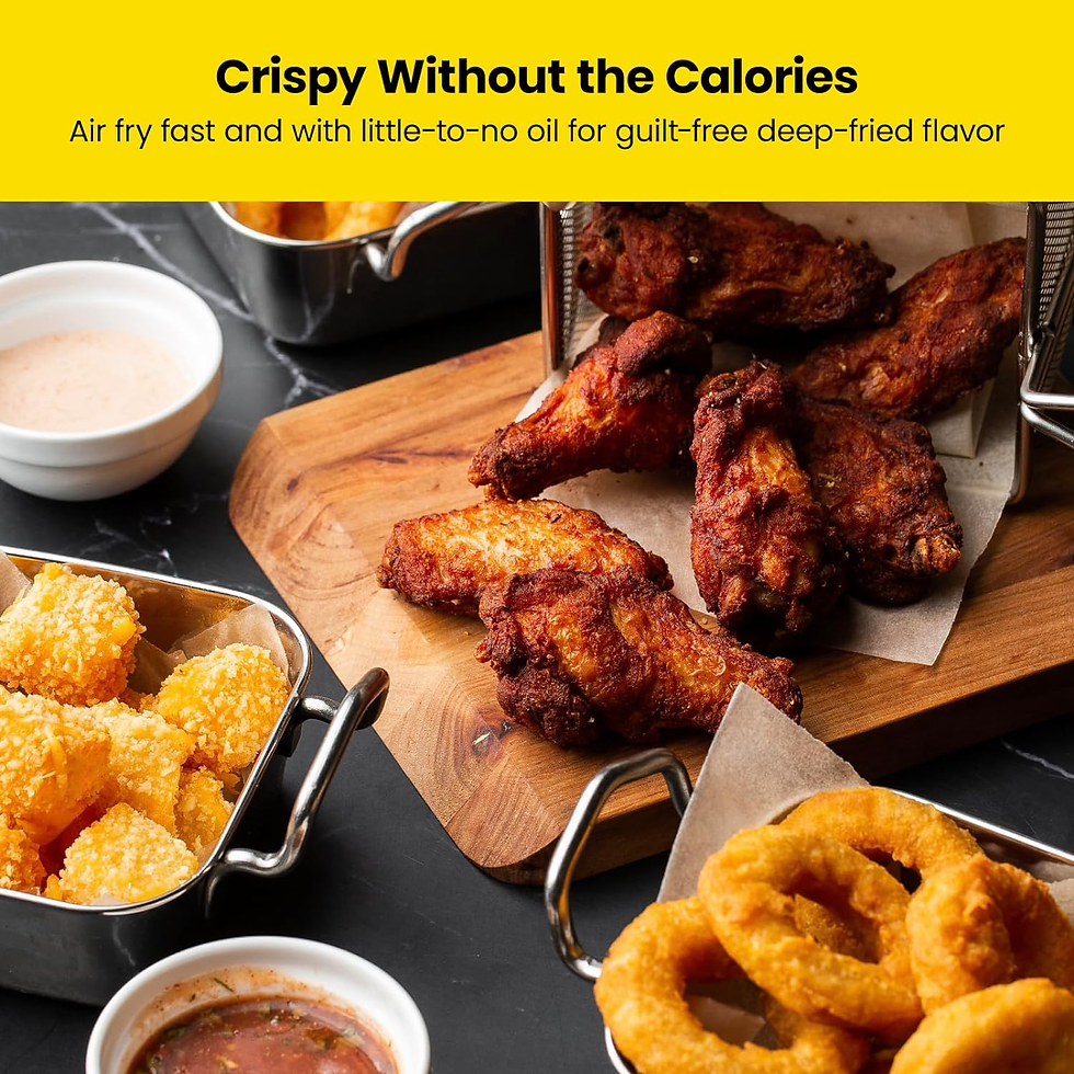 Thumbnail: Multifunctional Digital Air Fryer+ Rotisserie, Dehydrator, Convection Oven, 17 T