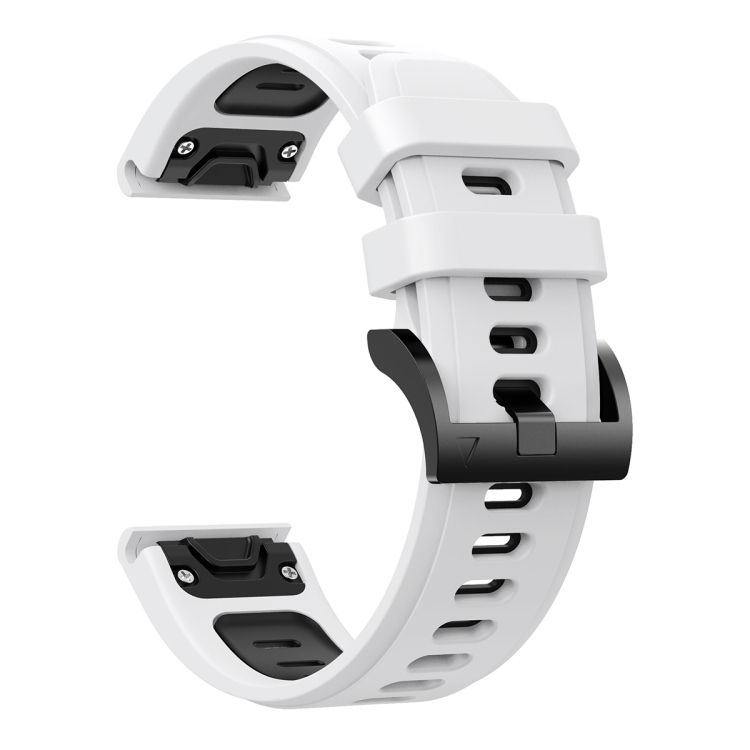 Thumbnail: Sports Two-Color Silicone Watch Band