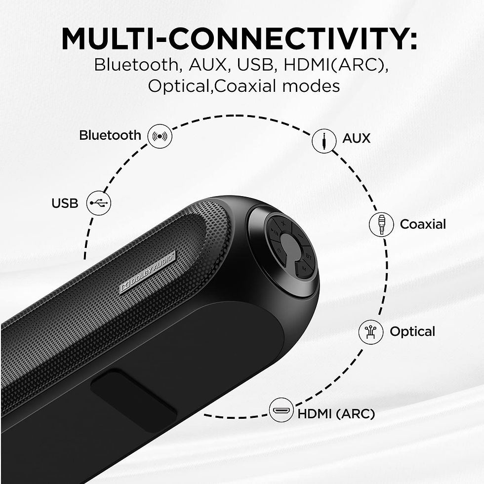 Thumbnail: boAt Aavante Bar 3200D Soundbar with Dolby Audio,350W RMS Signature Sound,5.1 Ch