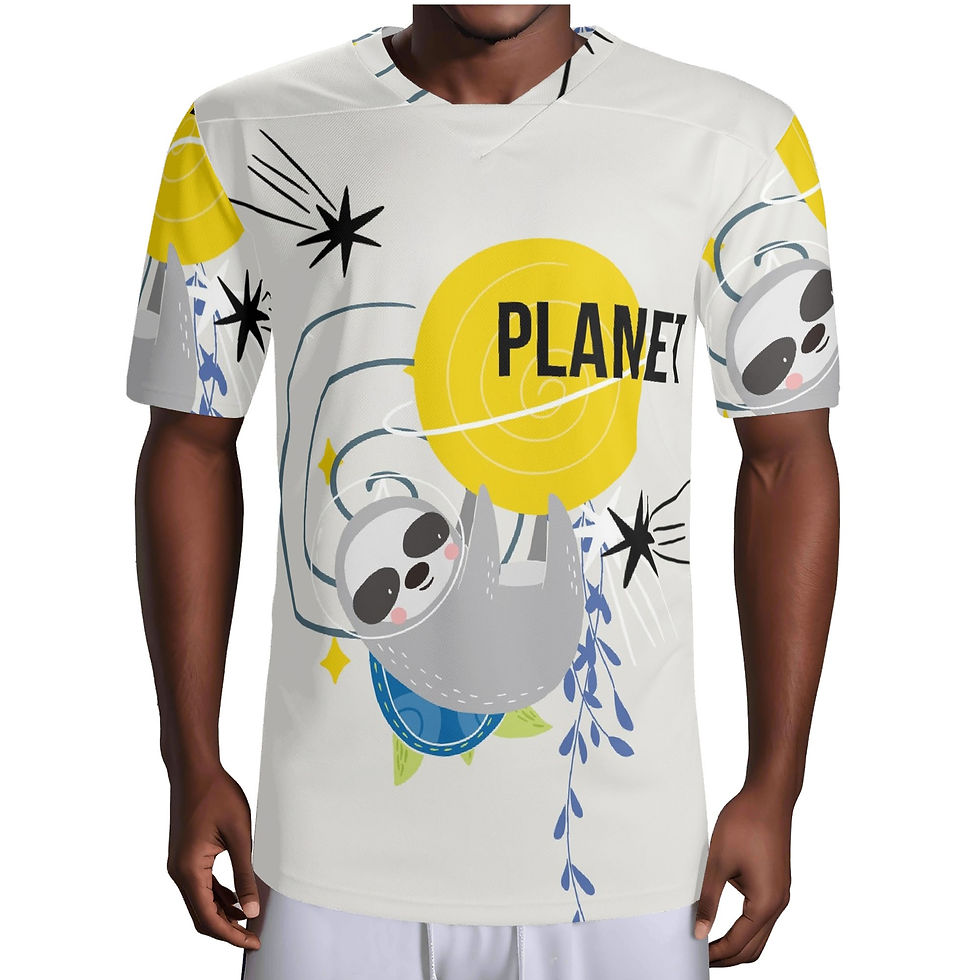 Thumbnail: Men's All Over Print Football Rugby Jersey