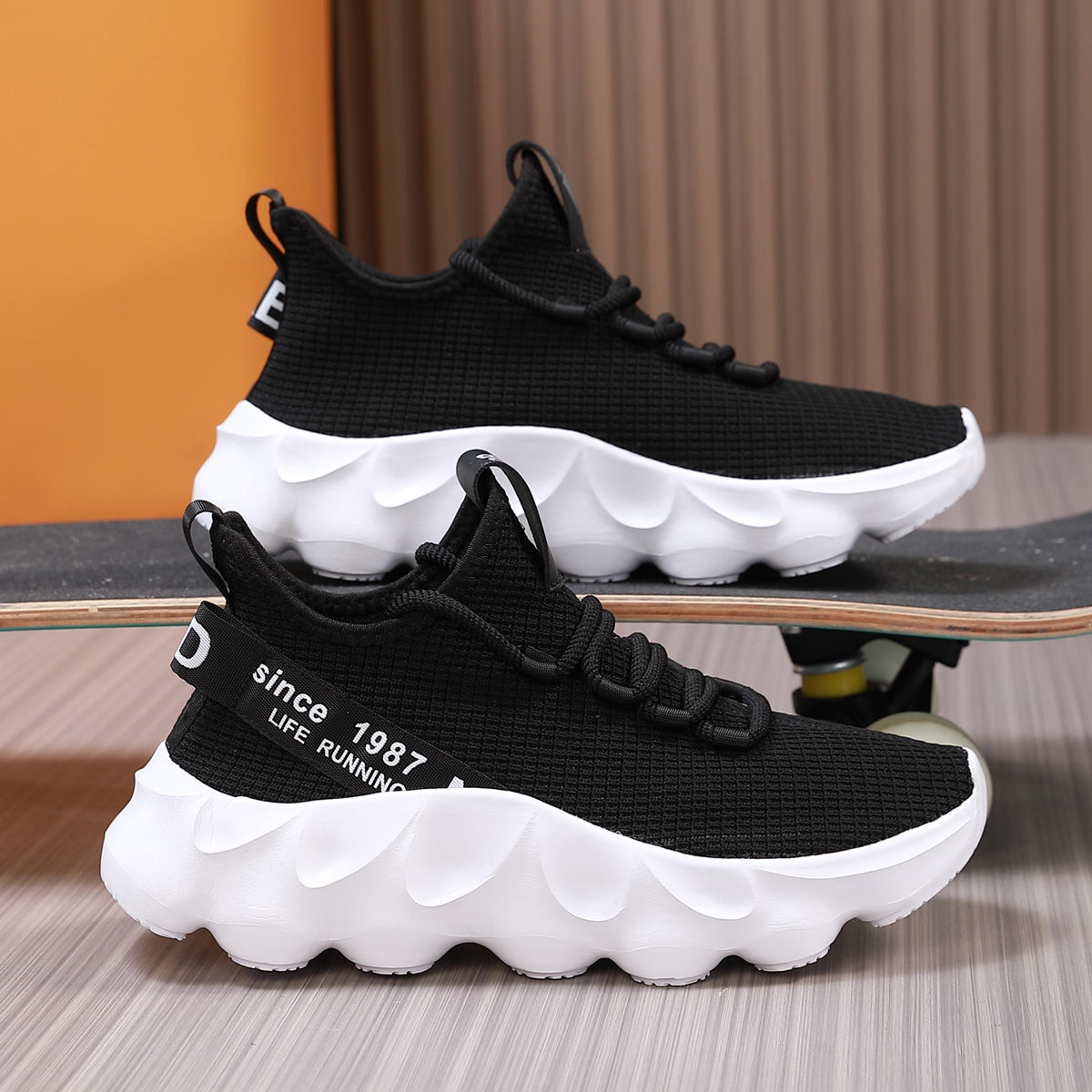 Men'S Large Size Outdoor Hiking And Running Shoes Comfortable Casual Versatile F
