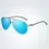 Thumbnail: New Polarized Men Sunglasses Classic Driving Sun Glasses Metal Frame Mirror Lens