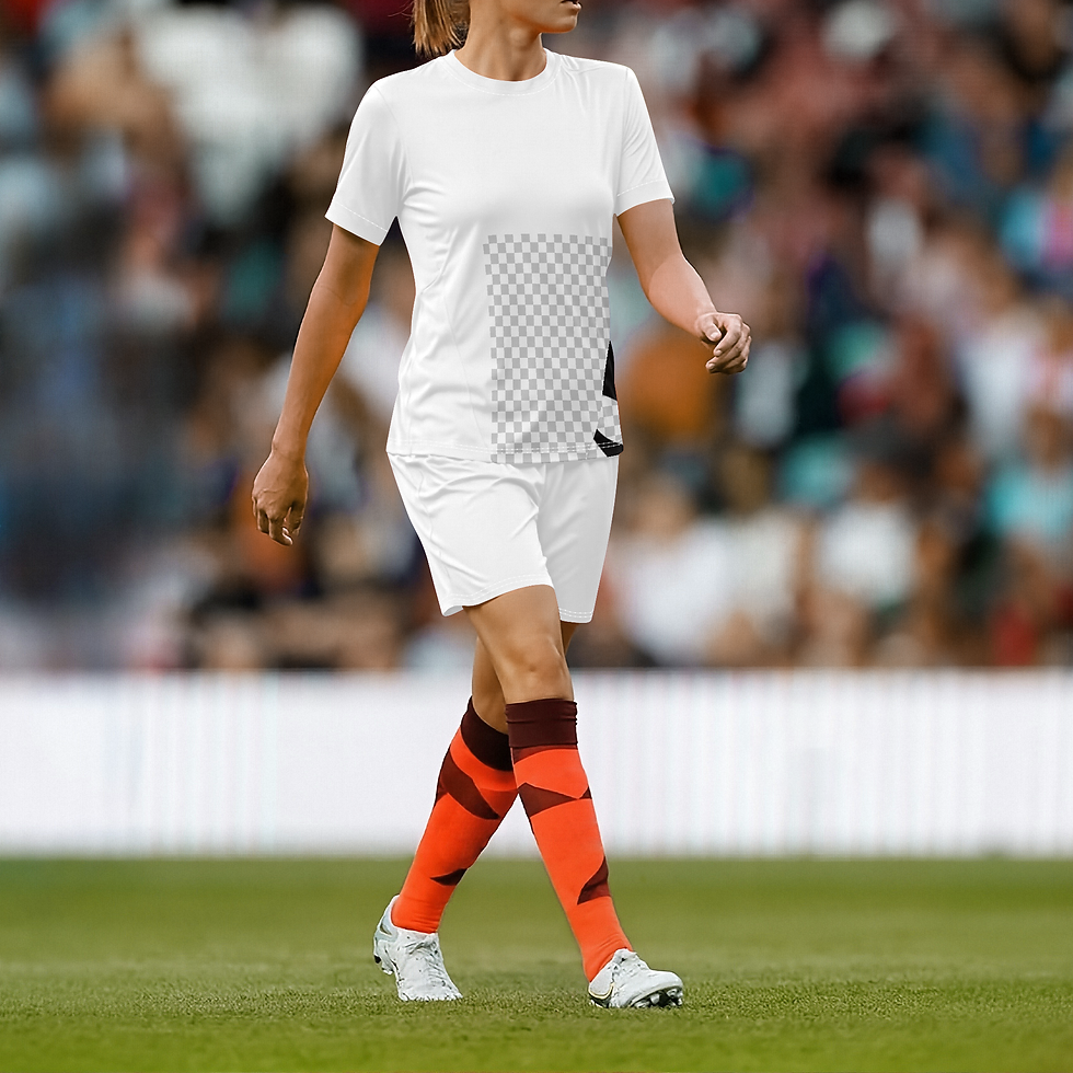 Thumbnail: 1362.Adult Crew Neck Soccer Jersey Set
