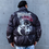 Thumbnail: Men winter coat Hip Hop Bear Graffiti Zipper Pockets Thick Jackets Men
