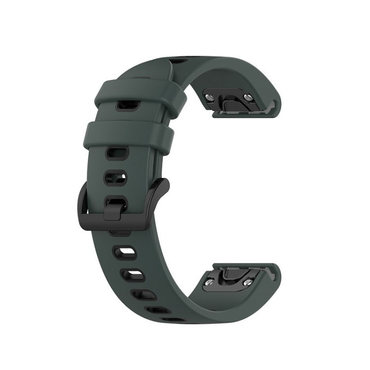 Thumbnail: Sports Two-Color Silicone Watch Band