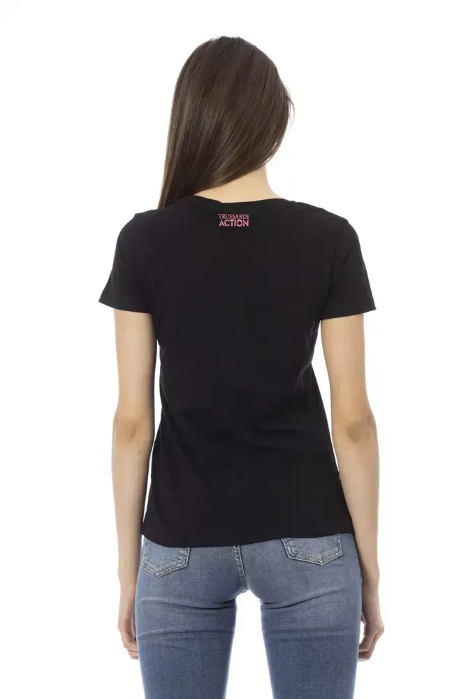Thumbnail: Black Cotton Women Top