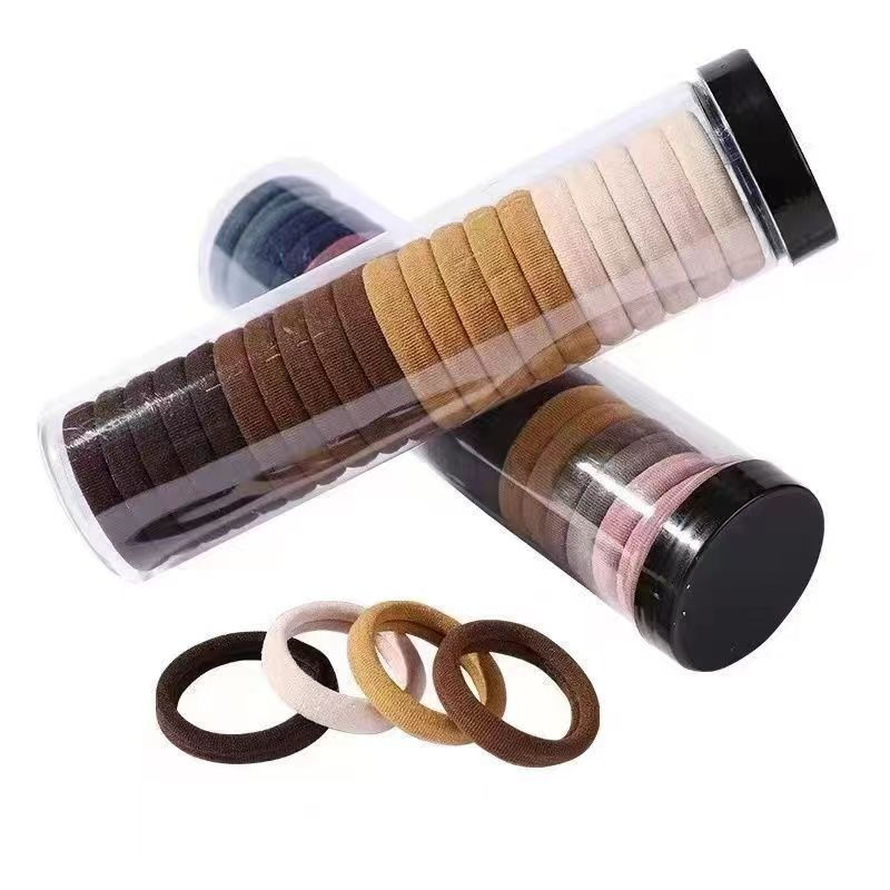 Thumbnail: Wholesale 20-Pack Seamless Durable Hair Ties for Women