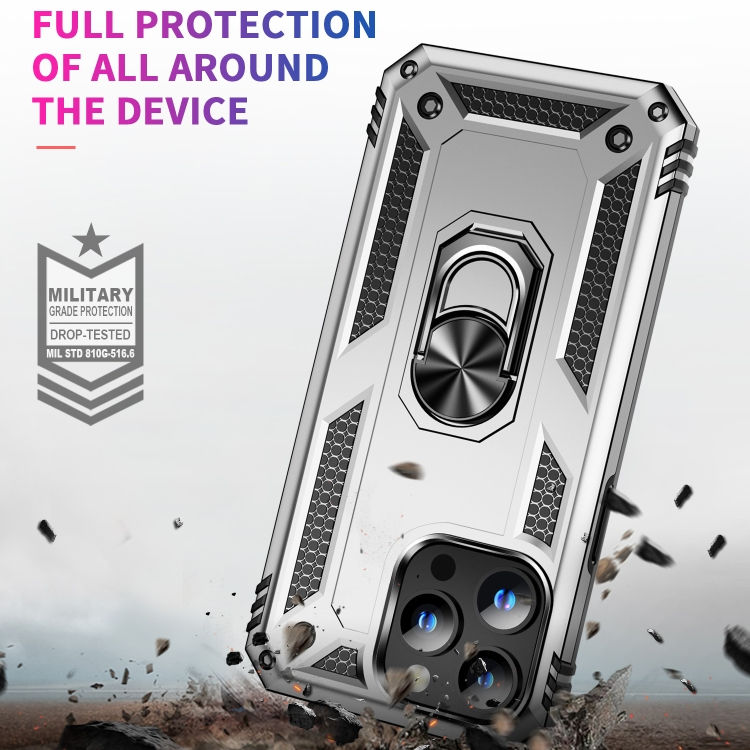 Thumbnail: Shockproof TPU + PC Phone Case with Holder