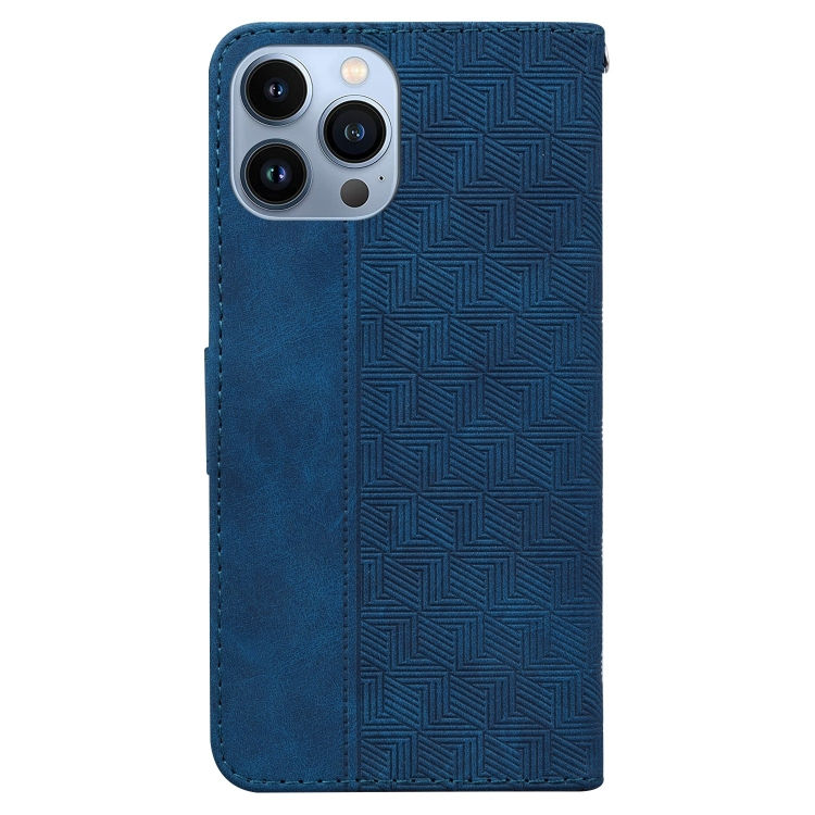 Thumbnail: Geometric Embossed Leather Phone Case
