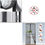 Thumbnail: TENDA ZANZARIERA MAGNETICA 18 CALAMITE 120 x 250 CM PORTA BALCONE vari colori...