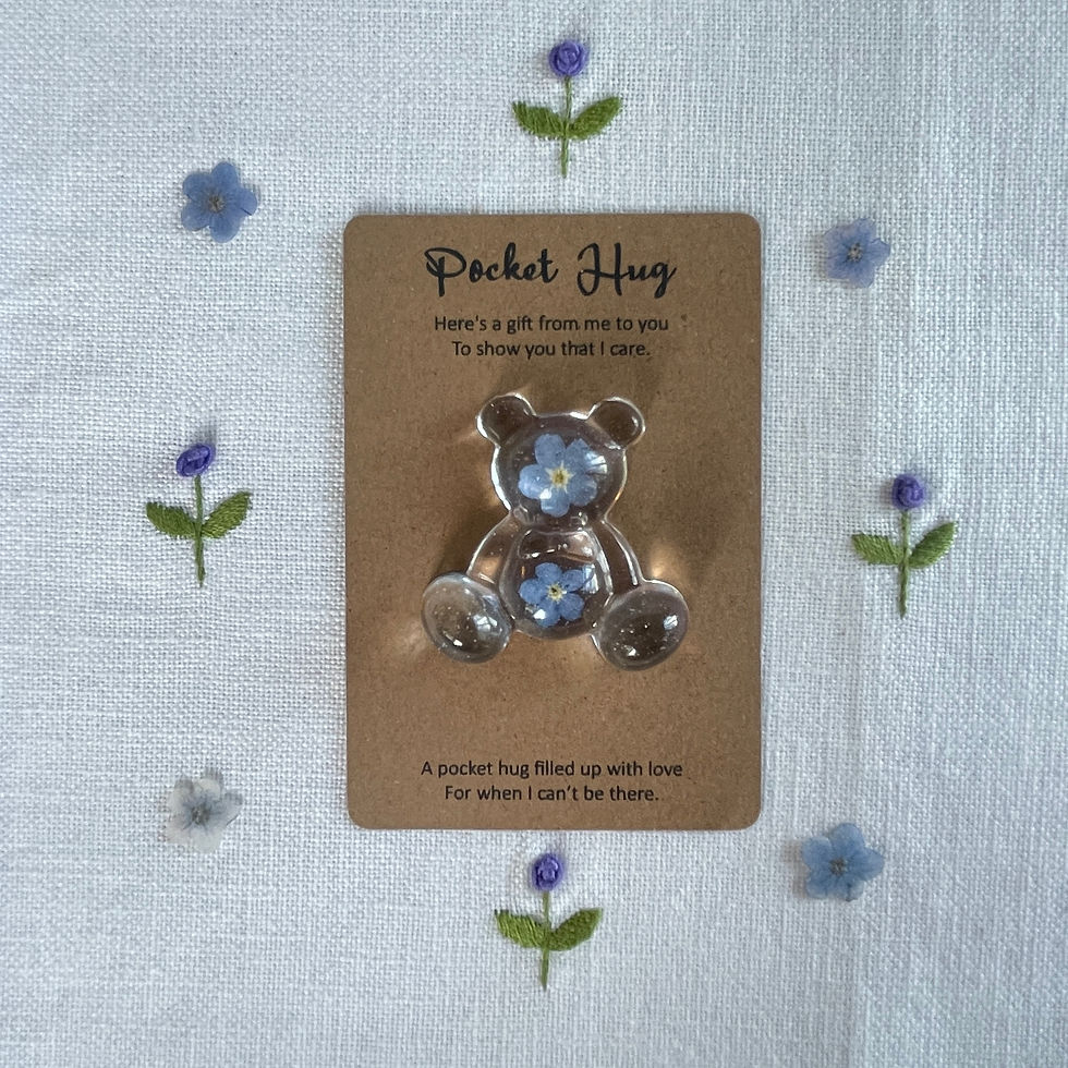 Thumbnail: Forget-me-not Bear Pocket Hug