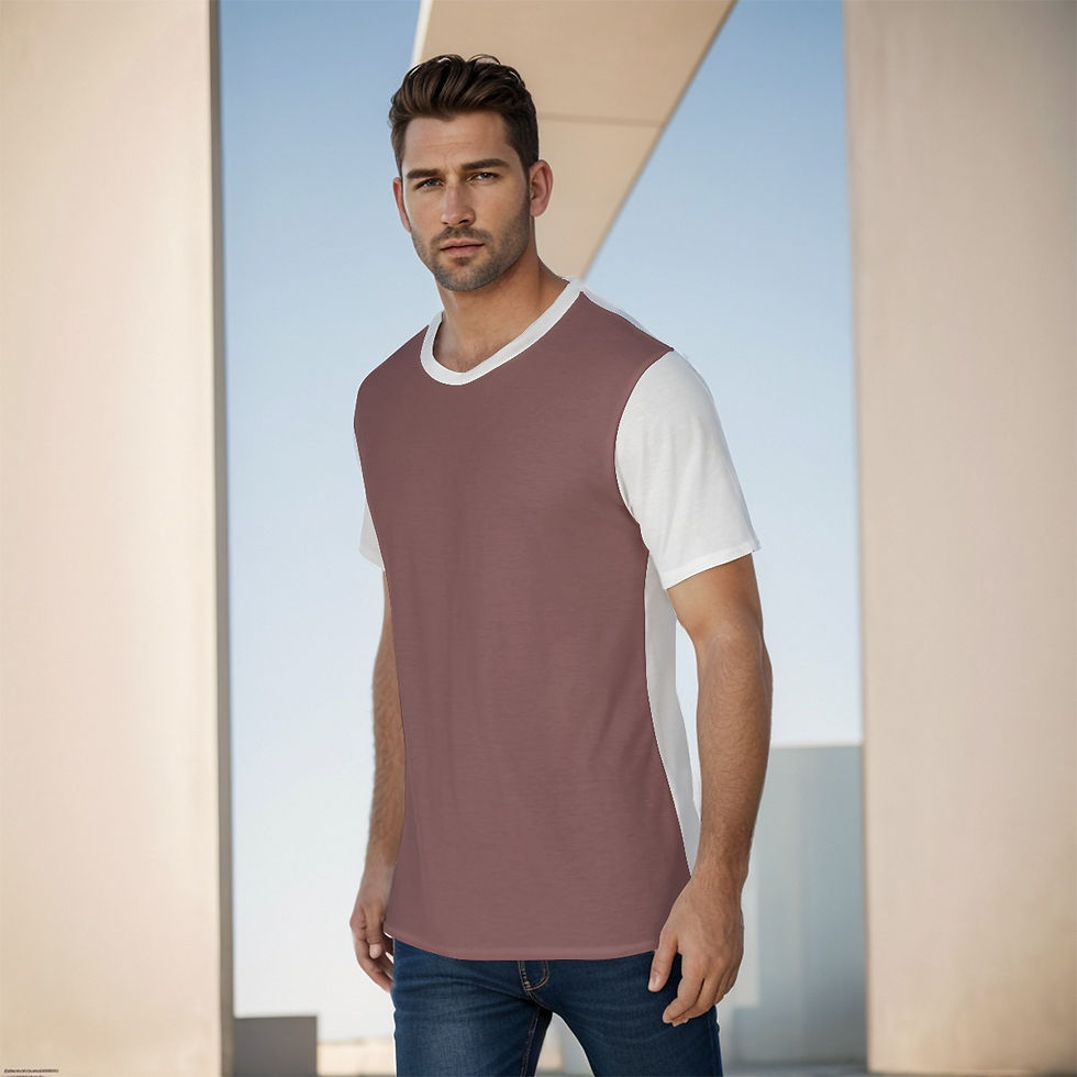 Thumbnail: All-Over Print Men's O-Neck T-Shirt