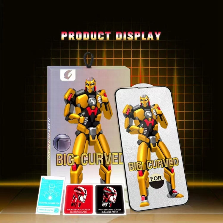 Thumbnail: HD Big Curved Armor Tempered Glass Film
