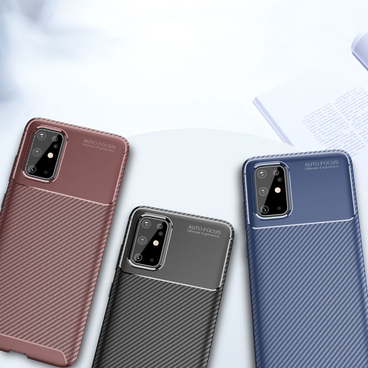 Thumbnail: For Sumsung Galaxy Note 20 Pro Carbon Fiber Texture Shockproof TPU Case