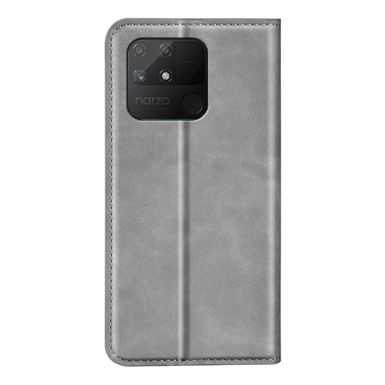 Thumbnail: Magnetic Suction Leather Case For OPPO Realme Narzo 50A  