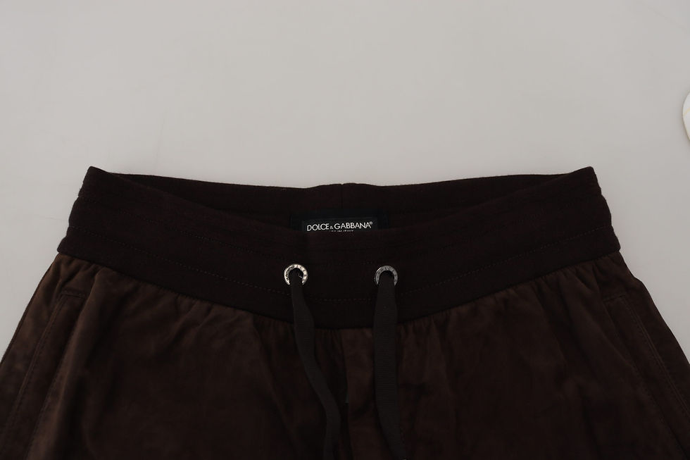 Thumbnail: Stunning Authentic Jogger Pants in Brown