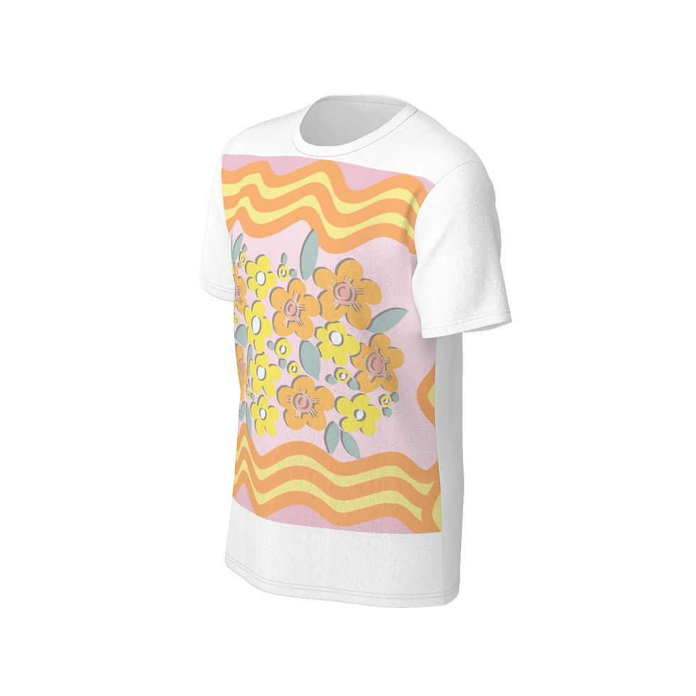 Thumbnail: All-Over Print Men's O-Neck T-Shirt | 190GSM Cotton