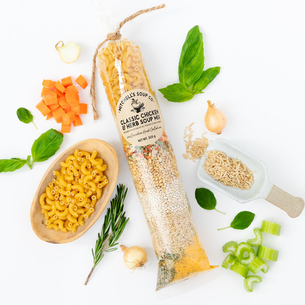Mélange pour soupe au poulet et herbes | Mitchell's soup