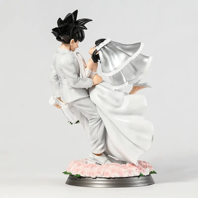 Miniature : Figurine Dragon Ball Goku Chichi Mariage