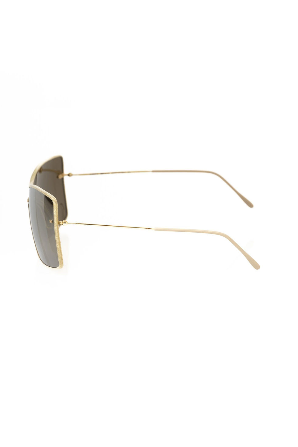 Thumbnail: Gold Metallic Fibre Women Sunglass